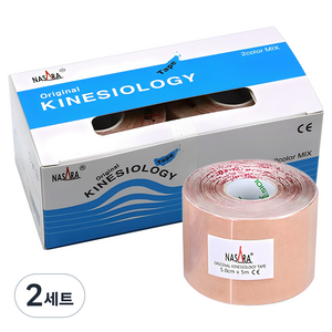 나사라 키네시올로지 오리지날 스포츠 테이프 2p, 2세트