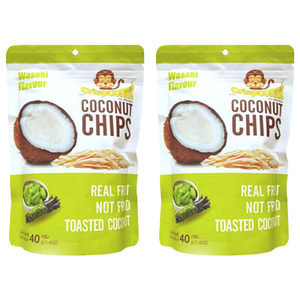 킨디 와사비 코코넛칩, 40g, 2개