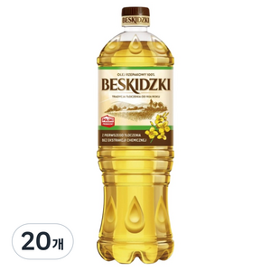 베스키스키 압착 카놀라유, 20개, 1L