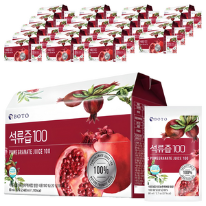 보뚜 석류즙 100, 80ml, 600개