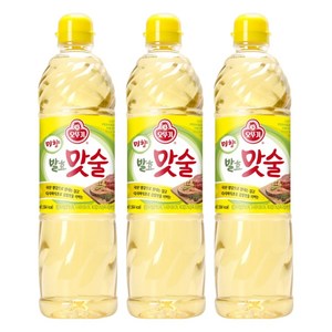 오뚜기 미향 발효맛술, 3개, 900ml