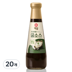 백설 프리미엄 굴 소스, 350g, 20개