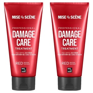 미쟝센 데미지 케어 로즈프로틴 트리트먼트, 330ml, 2개