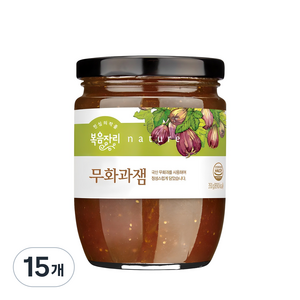 복음자리 무화과잼, 350g, 15개
