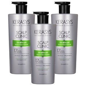 케라시스 두피 클리닉 단백질 샴푸, 600ml, 3개
