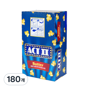 액트투 전자렌지용 팝콘 버터맛, 78g, 180개
