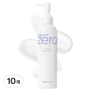 바닐라코 클린 잇 제로 카밍 클렌징 밀크, 200ml, 10개