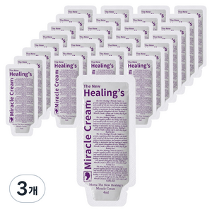 모에타 더 뉴 힐링스 미라클크림 30p, 120ml, 3개
