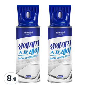 탐사 성에제거 스프레이, 8개, 420ml