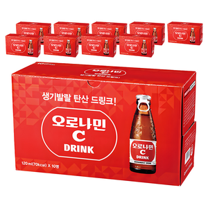 오로나민씨 탄산 드링크, 120ml, 100개