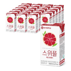 스위플 레드오렌지 음료, 200ml, 144개