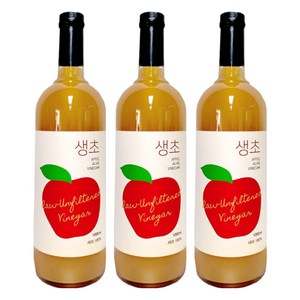 생생초 생초 사과 음용식초, 1L, 3개