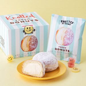 노티드 시그니처 우유 생크림 도넛, 100g, 3개입, 1박스 골드박스 특가