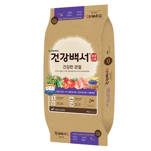 뉴트리나건강백서 강아지 기능성 사료, 뼈/관절강화, 6kg, 1개