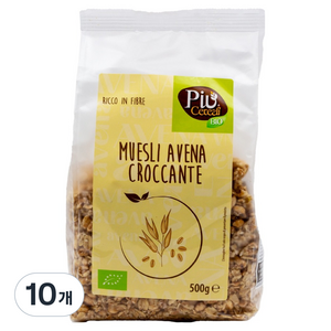 라메리 유기농 크런치 뮤즐리 오트, 500g, 10개