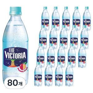 웅진빅토리아 탄산음료 패션후르츠, 500ml, 80개