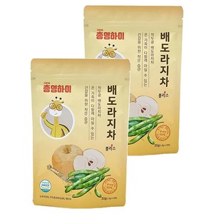 총영하이 배도라지차 플러스, 혼합맛(배/도라지), 30g, 2개, 20개입
