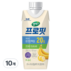 셀렉스 프로핏 바나나, 250ml, 10개