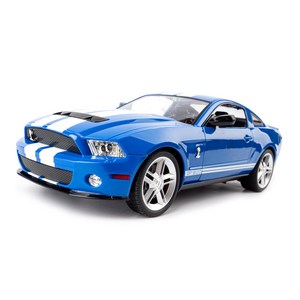 토이게이트 포드 머스탱 쉘비 어린이 RC카 1:14 GT500, 블루, 1개