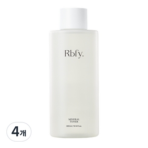 리바이포유 미네랄 토너, 300ml, 4개