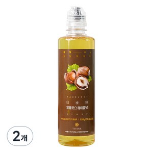 티바인 알룰로스 헤이즐넛 시럽, 520g, 2개