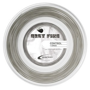 아이소스피드 트리플 히팅 GRAY FIRE 테니스 스트링, 색상/사이즈:OneColor, 1개