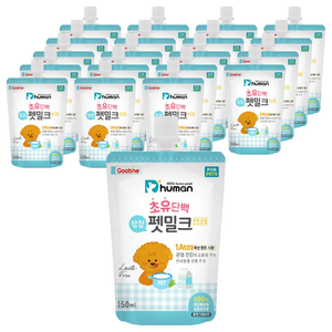 듀먼 반려동물 초유단백 챱챱 펫밀크 튼튼관절, 우유, 150ml, 20개