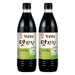 햇살담은 맛간장 국찌개용, 2개, 840ml