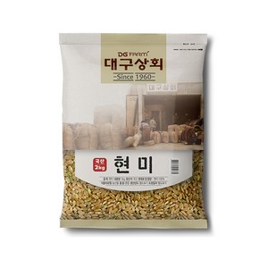 대구농산 국산 현미, 2kg, 1개