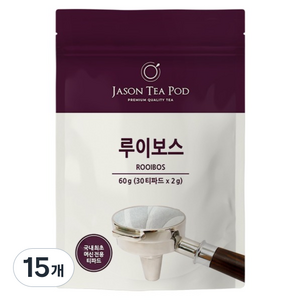 제이슨티 제이슨 티파드 루이보스 차, 2g, 15개, 30개입