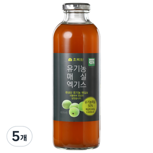 초록원 유기농 매실엑기스, 660g, 1개입, 5개