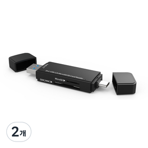 넥스트유 USB 3.1 카드리더기, NEXT-9720TC-OTG, 2개