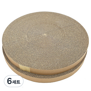 가또나인 고양이 킹써클 전용 리필 스크래쳐 2p, 6세트