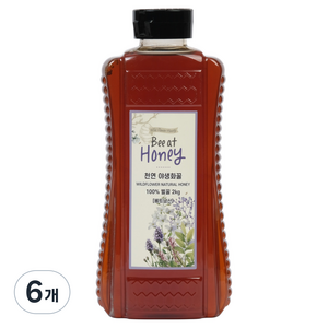 비엣꿀 야생화꿀, 2kg, 6개