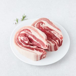 보리먹인 돼지 캐나다산 삼겹살 에어프라이어용 (냉장), 600g, 1개