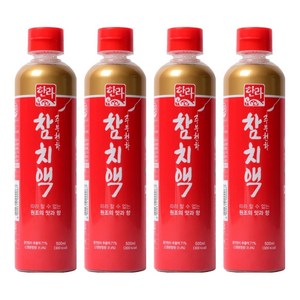 한라식품 참치액, 500ml, 4개