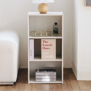 아이리스 조립 책장, 오프화이트, 3단