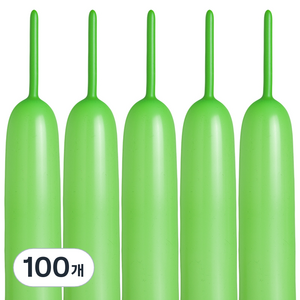 셈퍼텍스 요술풍선 260S, 라임그린, 100개