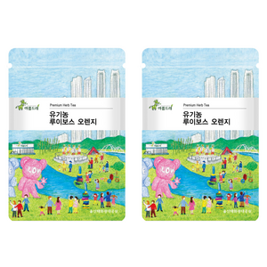 아름드레 유기농 오렌지 삼각티백 루이보스, 1.5g, 25개입, 2개