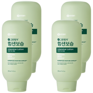 그린핑거 힘센보습 인텐시브 바디로션, 280ml, 4개