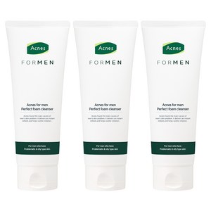 아크네스 포맨 퍼펙트 폼 클렌저, 150ml, 3개