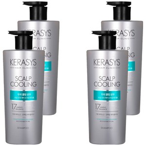 케라시스 두피 쿨링 단백질 샴푸, 750ml, 4개