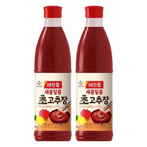 해찬들 새콤달콤 초고추장, 1.05kg, 2개