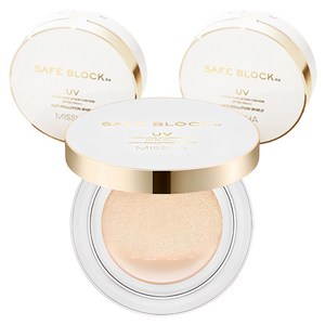 미샤 세이프 블록 RX 커버 톤업 선 쿠션 SPF50+ PA++++, 14g, 4개