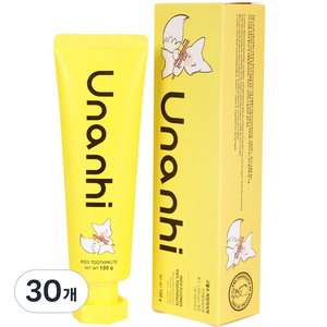 유난히 또바기 고불소 어린이 치약 블루베리향, 100g, 30개