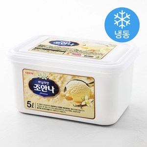 롯데웰푸드 조안나 바닐라맛(냉동), 5L, 1개입, 1개