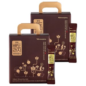 광동 배도라지 쌍화젤리 50포, 1kg, 2개