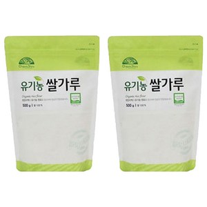 OrganicStory 유기농 쌀가루, 500g, 2개