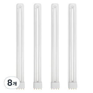 삼파장 형광램프 36W, 주광색, 8개