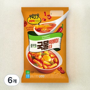 풀무원 국물떡볶이 (쌀떡), 423.5g, 6개